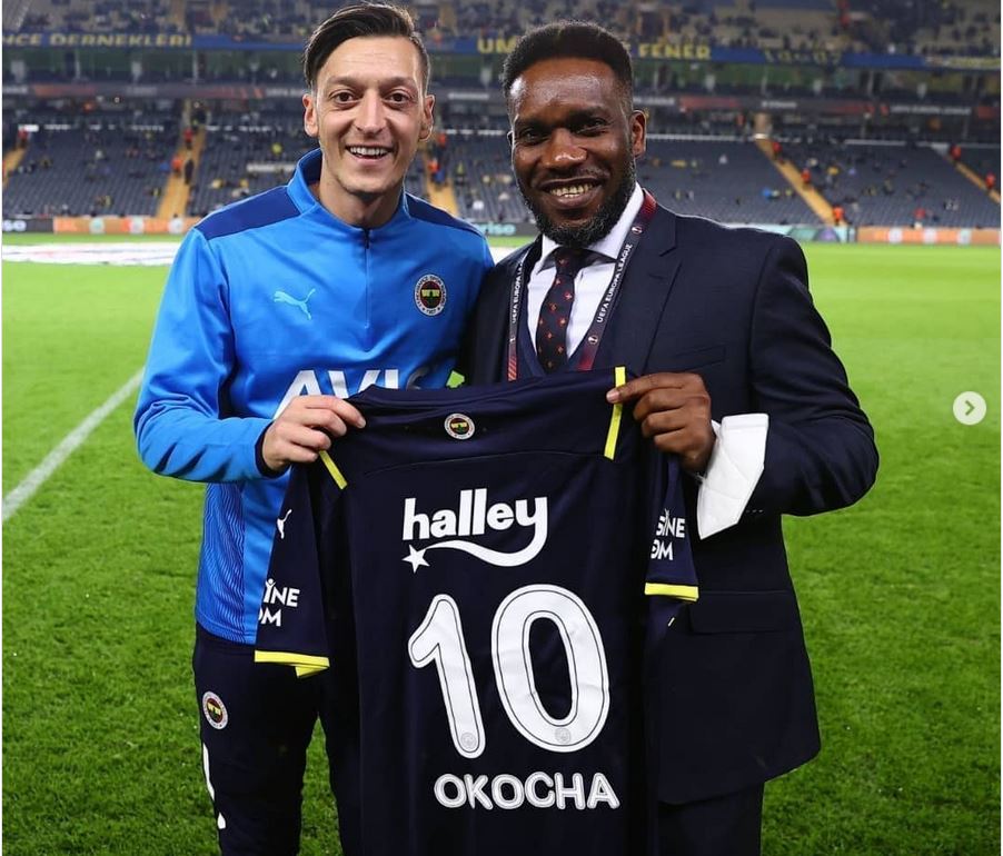 okocha and mesut ozil