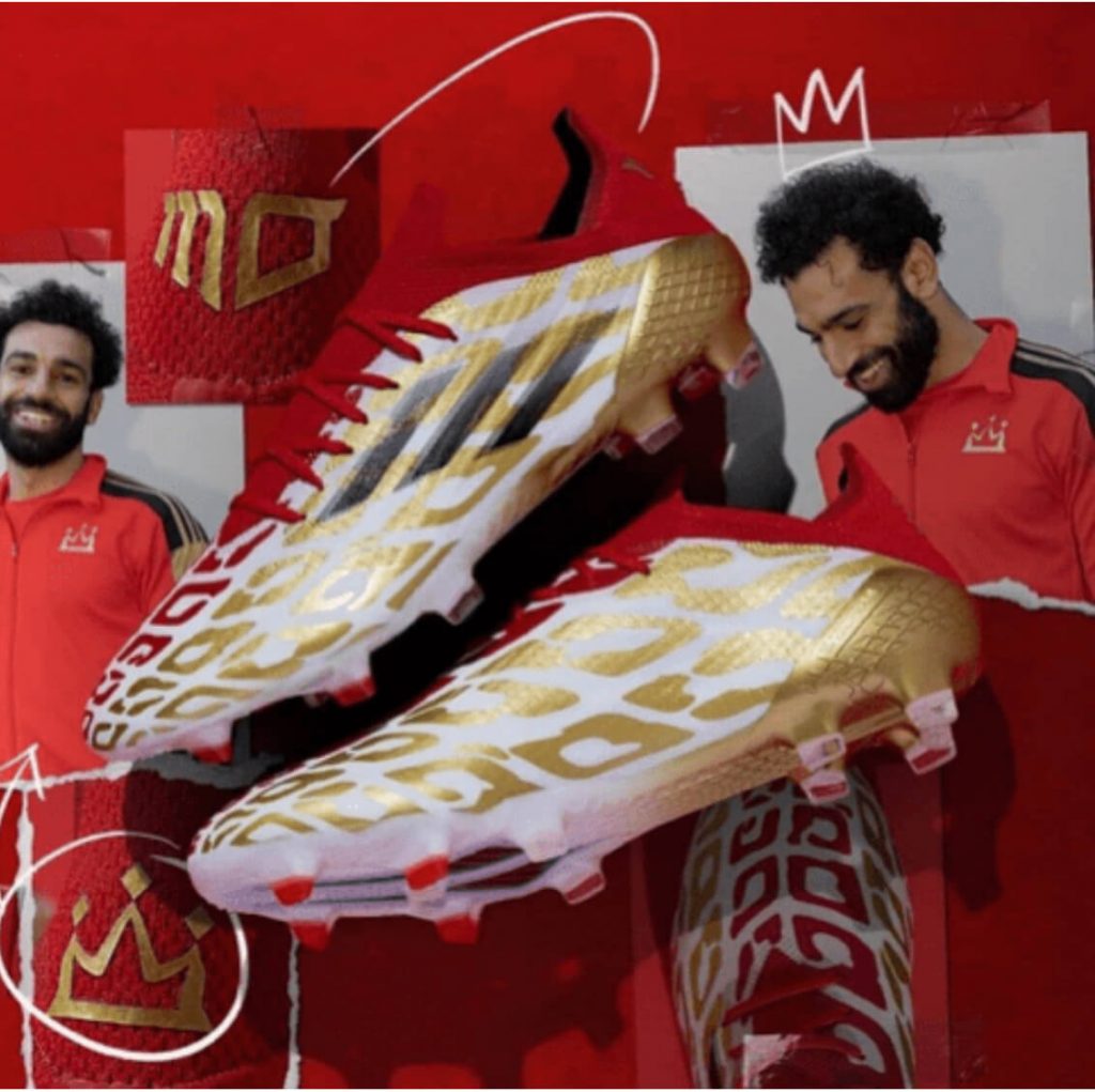 2021 AFCON Salah Gets Special Boots From Adidas Ahead Nigeria Vs Egypt