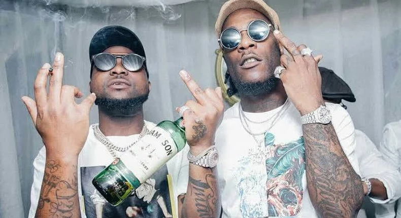 Burna Boy ends beef with Davido