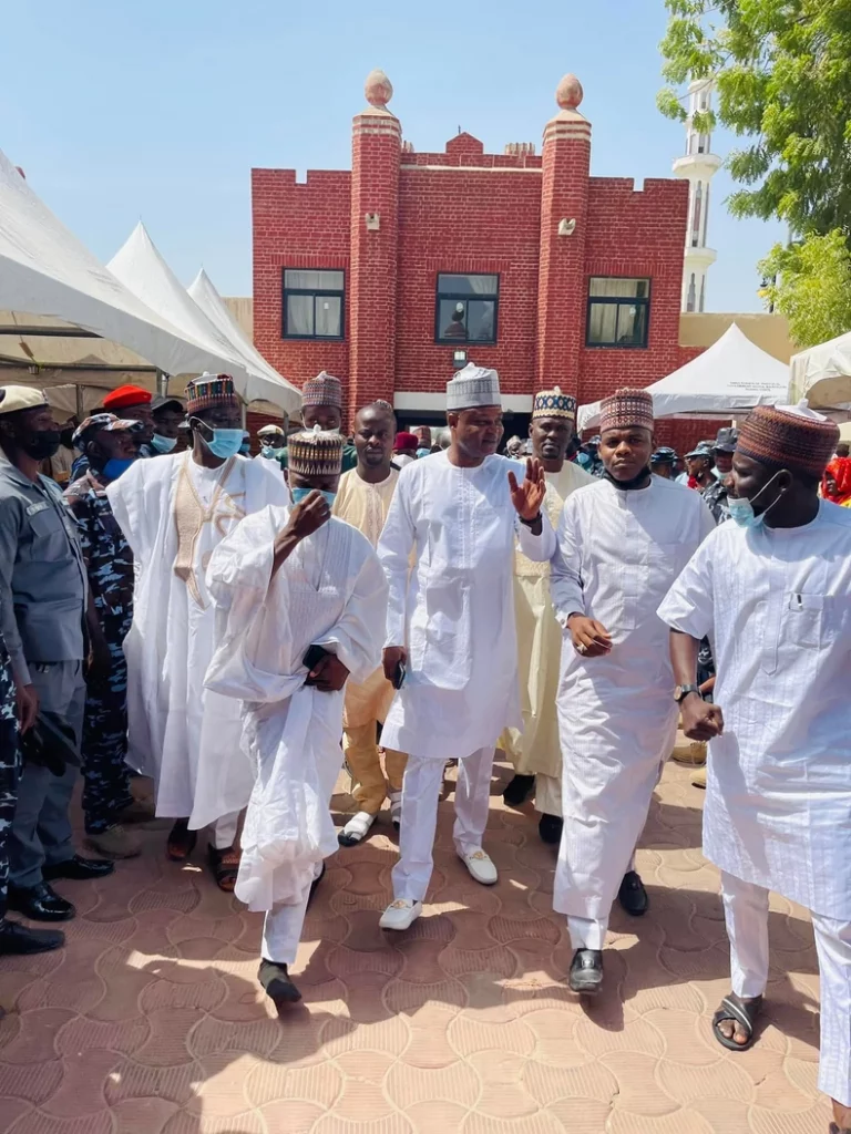 Abba Kyari makes first public appearance at IGP son's wedding since suspension