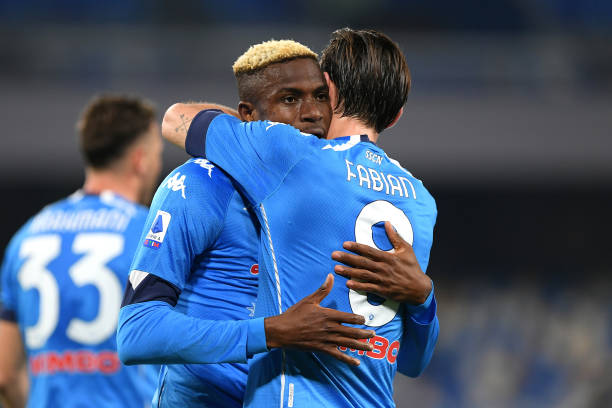 Napoli Celebrate Osimhen’s Return From Injury