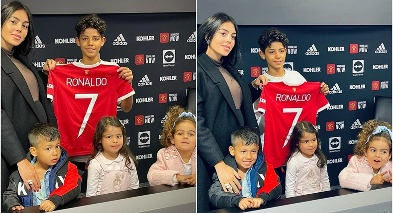 Cristiano Ronaldo junior signs for Manchester United