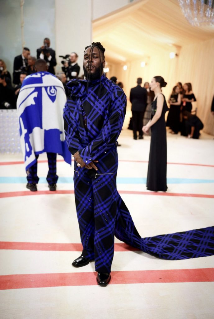 Burna Boy In Burberry