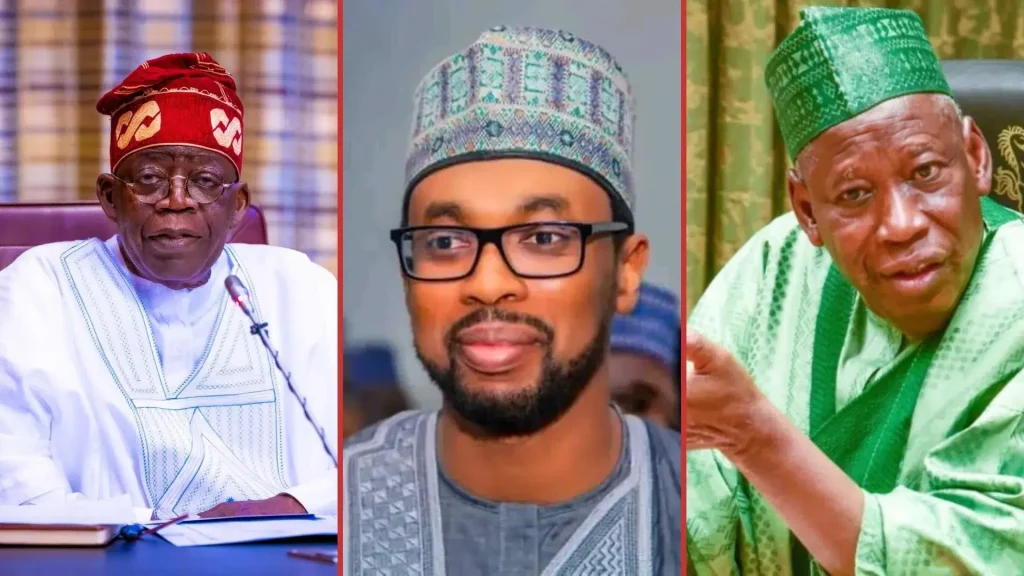 Tinubu Appoints Ganduje’s Son, Daughter’s Husband In His Cabinet which Draw Criticism from APC Members