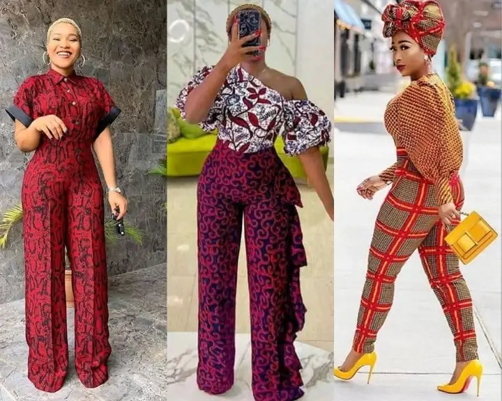 Ankara jumpsuit