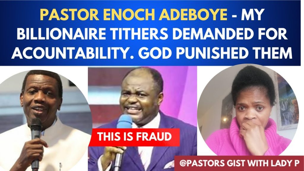 Pastor Adeboye's Comments on Billionaires' Tithes sparks controversy online