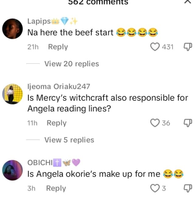 Mercy Johnson and Angela Okorie in heated clash 1