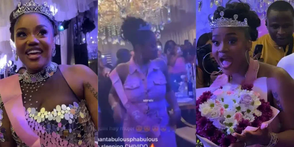 Davido’s Wife, Chioma, Shines at Her Surprise Bridal Shower