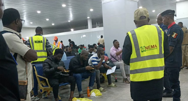 NEMA Welcomes 103 Nigerians Deported from Turkey