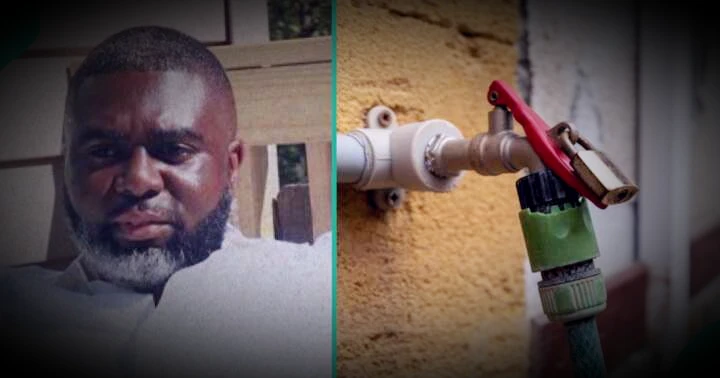 Nigerian Man Who Provided Free Water For People to Fetch Shocked As Neighbour Locks it With Padlock