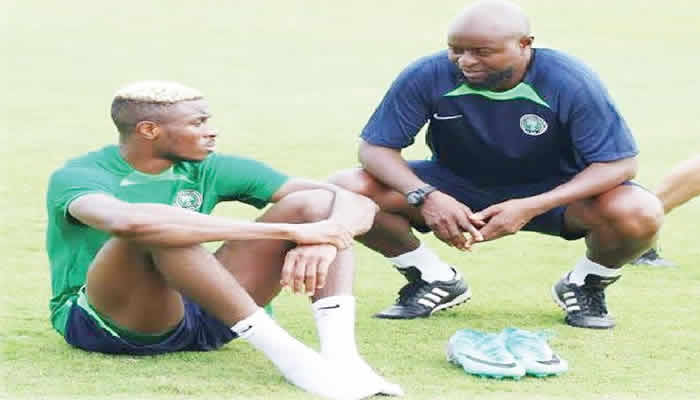 Criticism for Osimhen after Finidi outburst