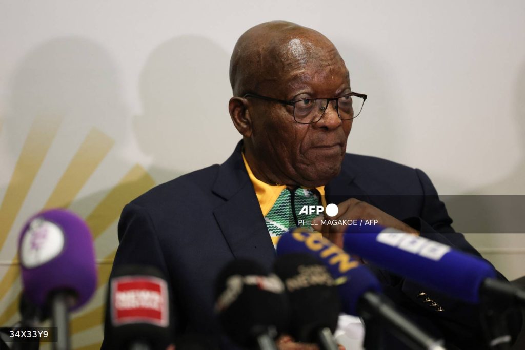 South Africa’s Zuma vows protests, says 2024 elections rigged