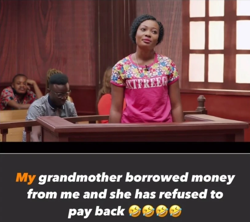 Lady takes grandmother to court for refusing to pay back N95,000 after 5 months