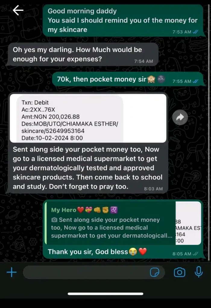 Lady vents as mom demands share of N1.5M cash gift from dad
1