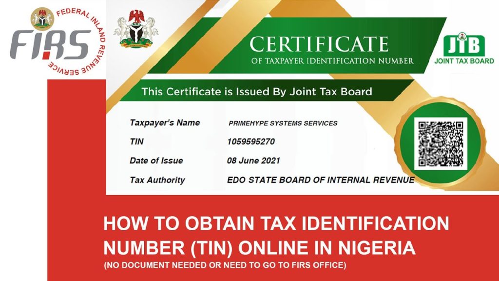 How to Get your Tax Identification Number in Nigeria Online
2