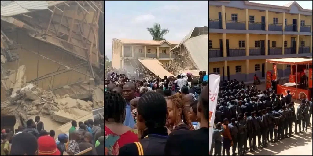 Tragedy in Jos as School Building Collapses on Exam Students