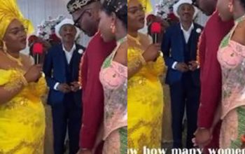 A Mother’s Blessing: “I Rejected Many Women Before I Chose Her” – Groom’s Mother Shares Heartfelt Prayer at Wedding