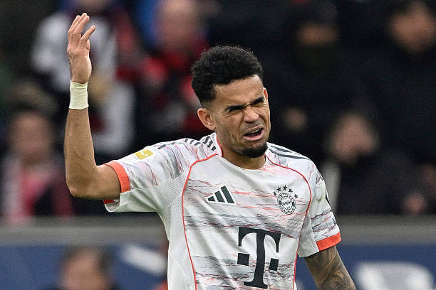 Referee Admits Mistake After Sending Off Luis Díaz in Bayern Munich Clash 1 gettyimages 2265989517 612x612 1