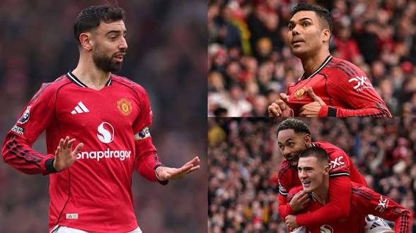Bruno Fernandes Pulls the Strings as Manchester United F.C. Beat Aston Villa F.C. to Boost Top-Four Hopes 1 images 25 1