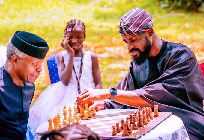 Osinbajo Expresses Support for Chess master Onakoya’s Guinness World Record Bid 1 Osinbajo Expresses Support for Chess master Onakoya’s Guinness World Record Bid