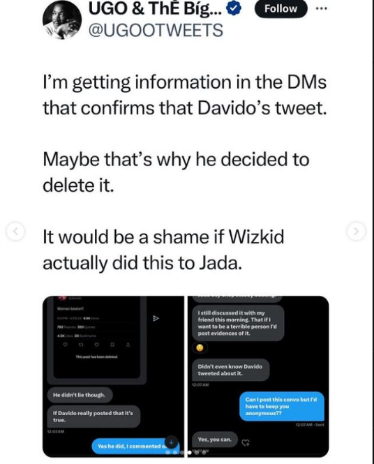 Netizens Uncover Evidence confirming Davido's Allegations Against Wizkid as a ‘woman beater’ 4 davido 2019