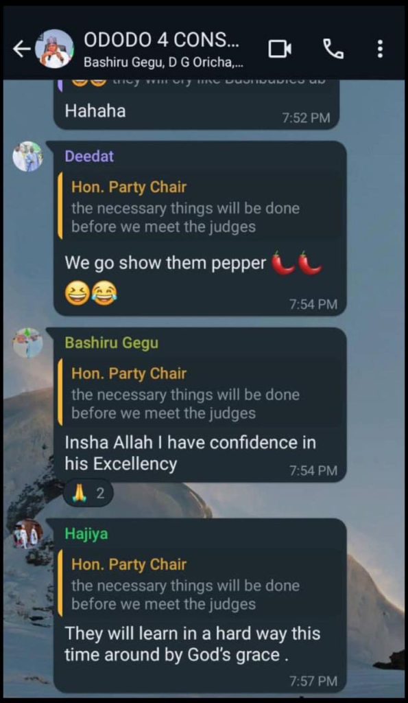 EXCLUSIVE: Leaked WhatsApp Chats Show Fleeing Kogi Ex-Governor, Yahaya Bello Is Plotting To Bribe Judges With Wads Of Dollar Bills 2 WhatsApp Image 2024 05 02 at 07.15.27 2de2d75d