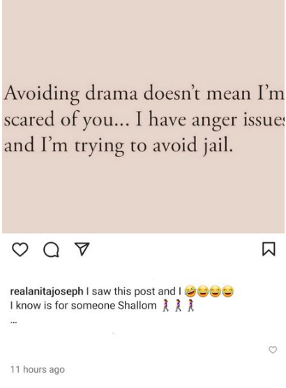 Former Best Friends Uche Ogbodo and Anita Joseph Exchange Insults on Instagram 5 Former Best Friends Uche Ogbodo and Anita Joseph Exchange Insults on Instagram 5