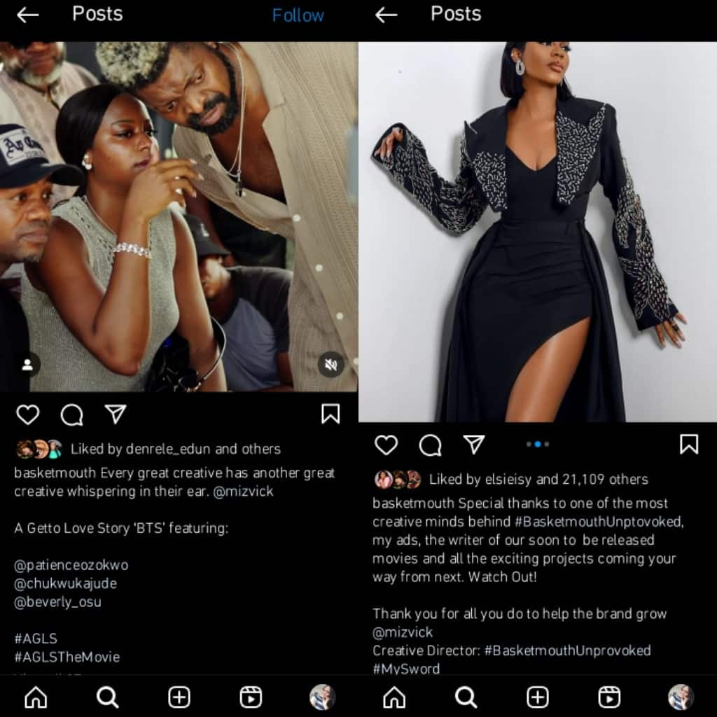 Miz Vick revealed as lady allegedly behind Basket Mouth’s marriage crash 2 Miz Vick unveiled as lady allegedly behind Basket Mouth’s marriage crash1