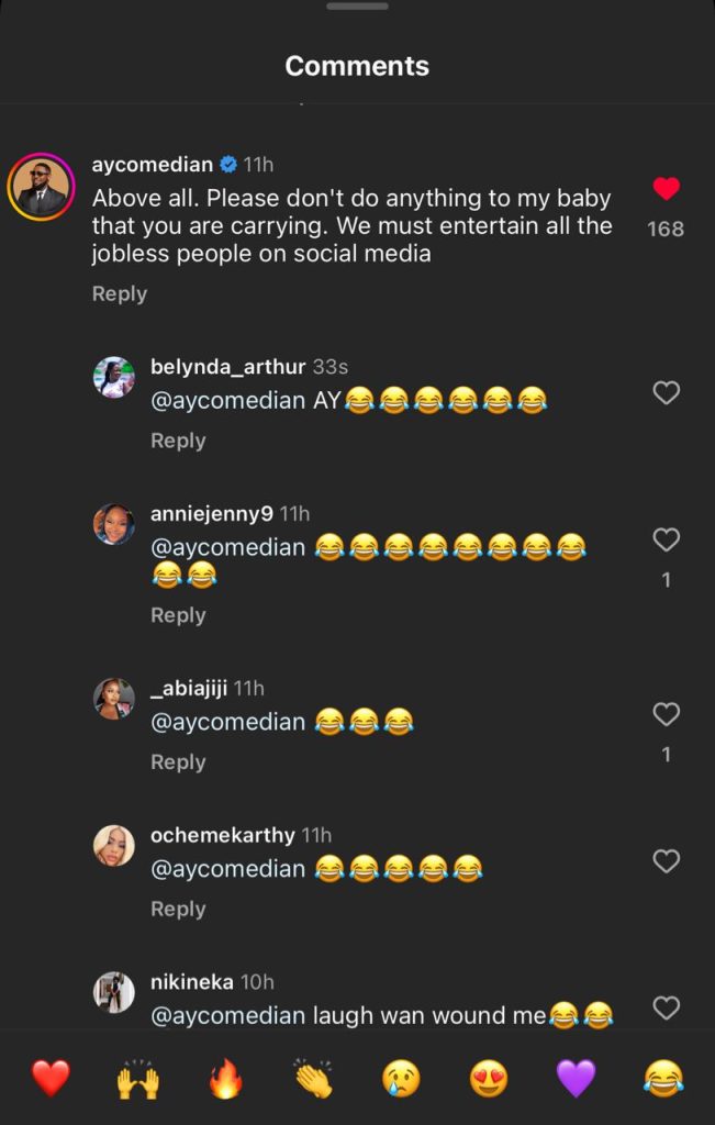 AY Makun reacts to claims of expecting a child with Alex Unusual
1