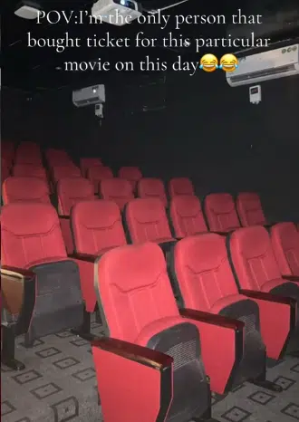 Lady who bought movie ticket at cinema finds out she’s the only one in the hall 2 Screenshot 2024 06 22 153701.png