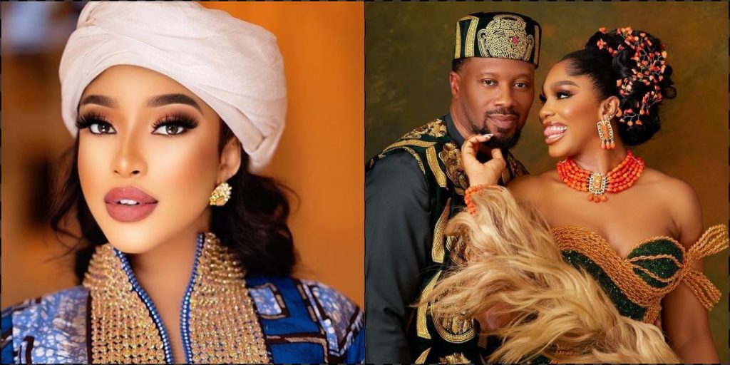 Tonto Dikeh Stands Up for Sharon Ooja Amid 4th Wife Allegations 1 Tonto Dikeh Stands Up for Sharon Ooja Amid 4th Wife Allegations