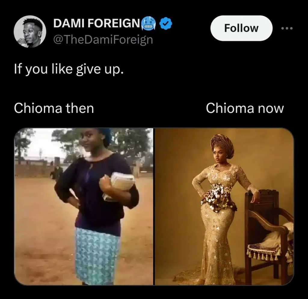 Davido’s wife Chioma’s before and after transformation goes viral 2 chioma davido before nd after