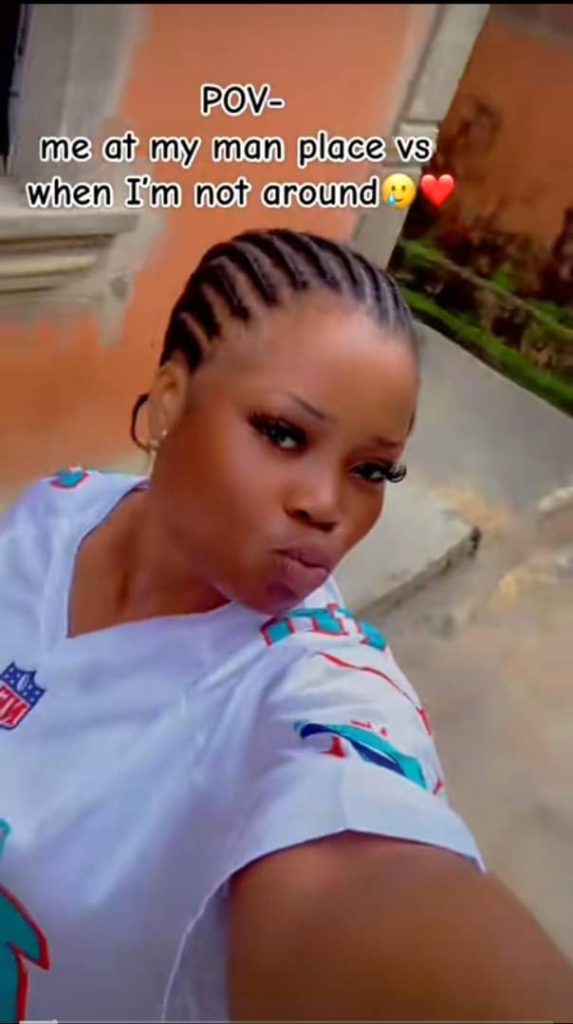 Lady Reveals Food Abundance at Boyfriend's House When She's Around Versus When She's Absent 2 Lady reveals abundance of food at boyfriend’s house when she’s around versus when she is absent1