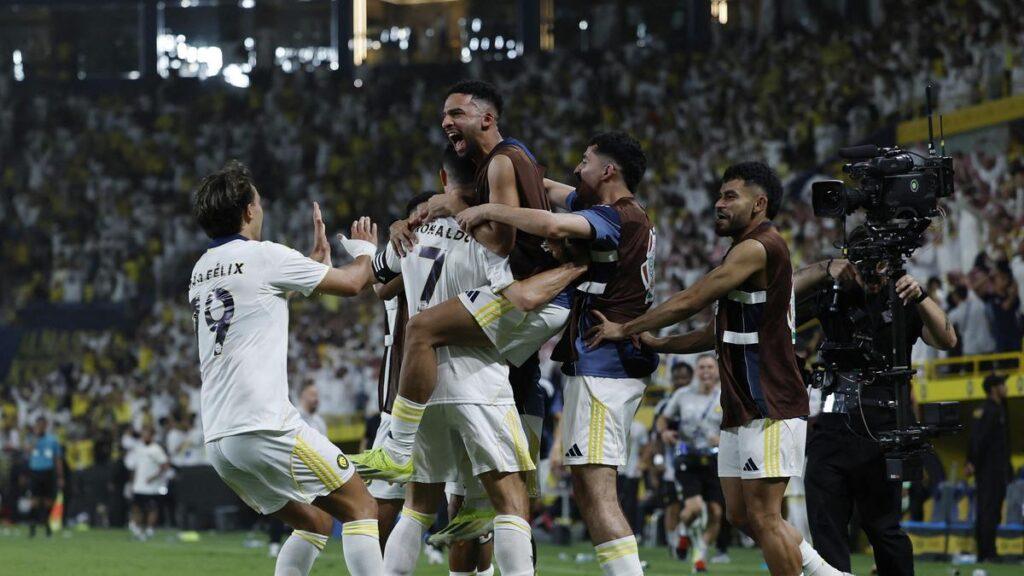 Ronaldo Ends Trophy Drought as Al Nassr Secure Saudi Pro League Title with 4-1 Win Over Damac 3 image 261