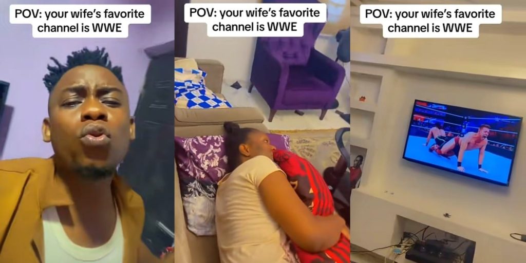 Man Shares Fears Online After Discovering His Wife's Best Tv program is WWE